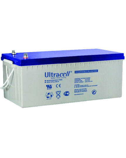 Batería ultracell 250ah 12v gel