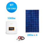 Kit On grid 1kw