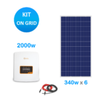 Kit on grid 2kw