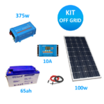 Kit Off Grid 375VA 12v