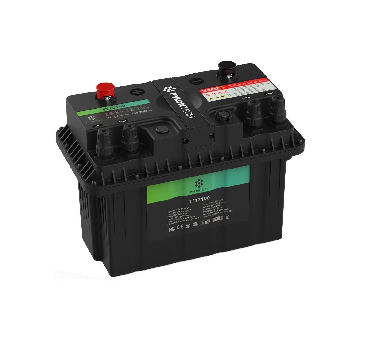 Pylontech RT12100 Batería 100ah 12V Litio PYLONTECH RT12100 - Imagen 1