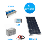 Kit Off Grid 500VA 12V