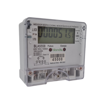 Medidor bidireccional blanda