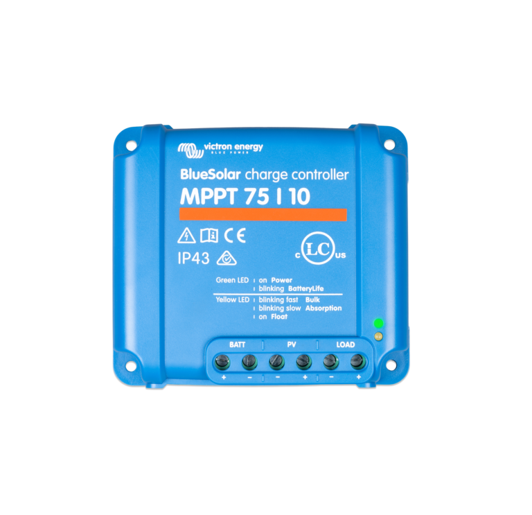 Controlador carga victron bluesolar 75V 10A