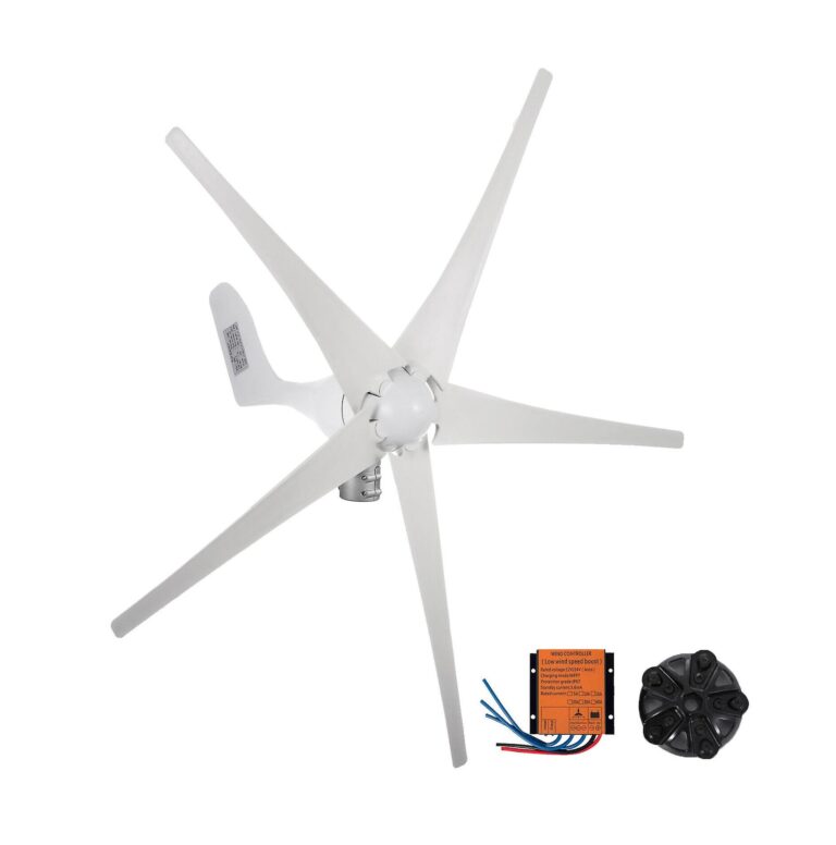 Aerogenerador eolico 400w 24v 5 aspas