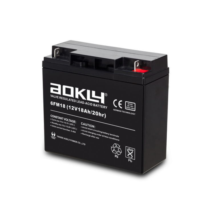 Bateria Aokly Ciclo Profundo 18ah 12v AGM