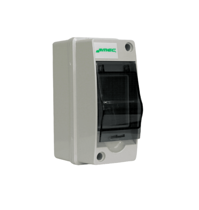 Tablero 2 modulos IP65 exterior 2P