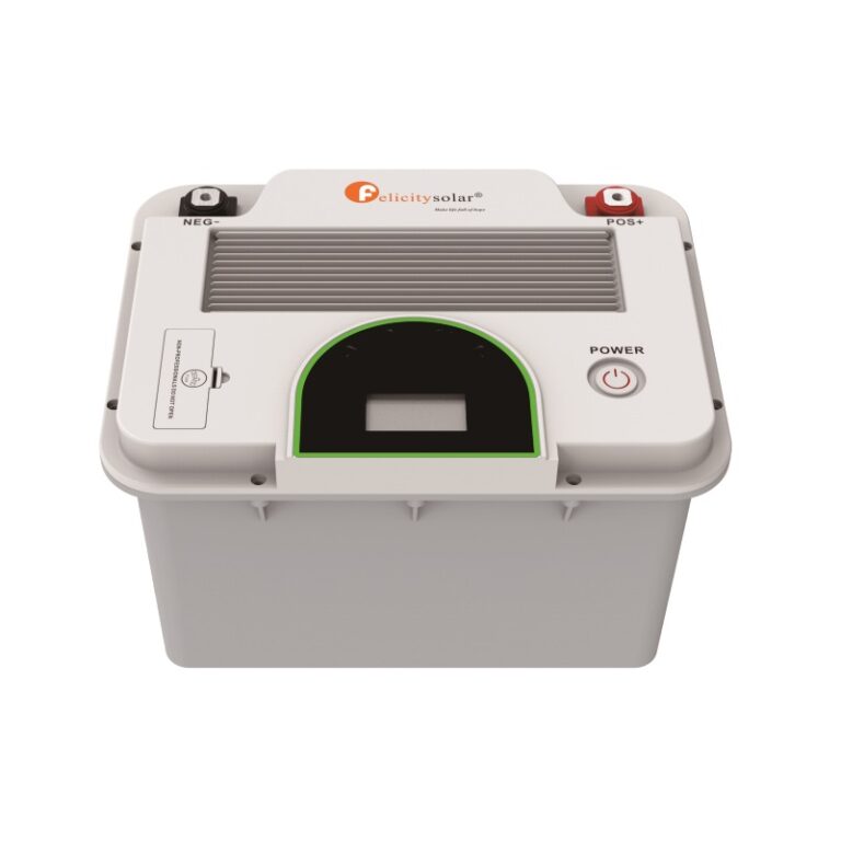 Bateria litio Felicity 200ah 12v frente