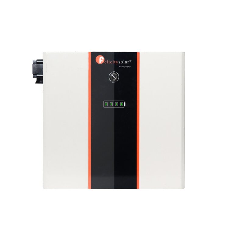 Bateria litio Felicity Solar 200ah 24v frente