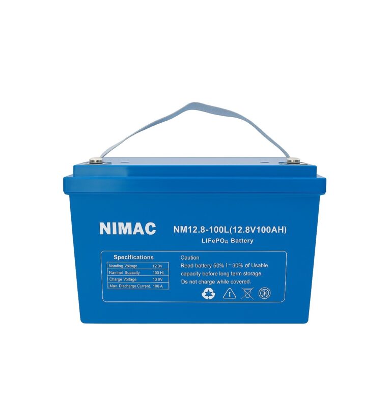 Batería litio nimac 100ah 12v