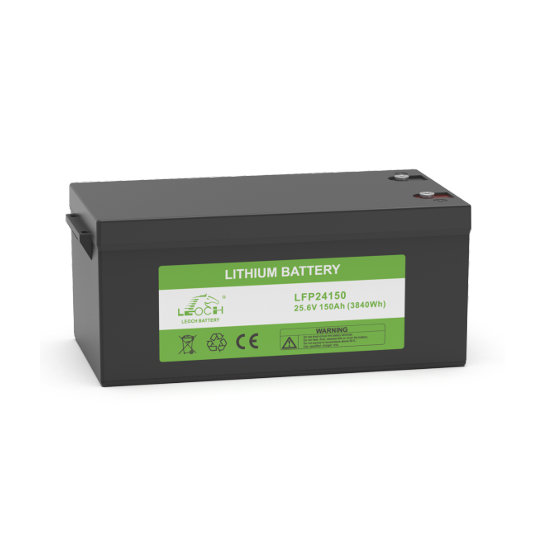 Bateria Leoch 150ah 25,6v litio solar ciclo profundo
