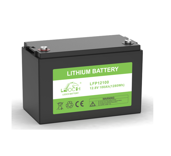 Bateria litio Leoch 100ah 12.8v